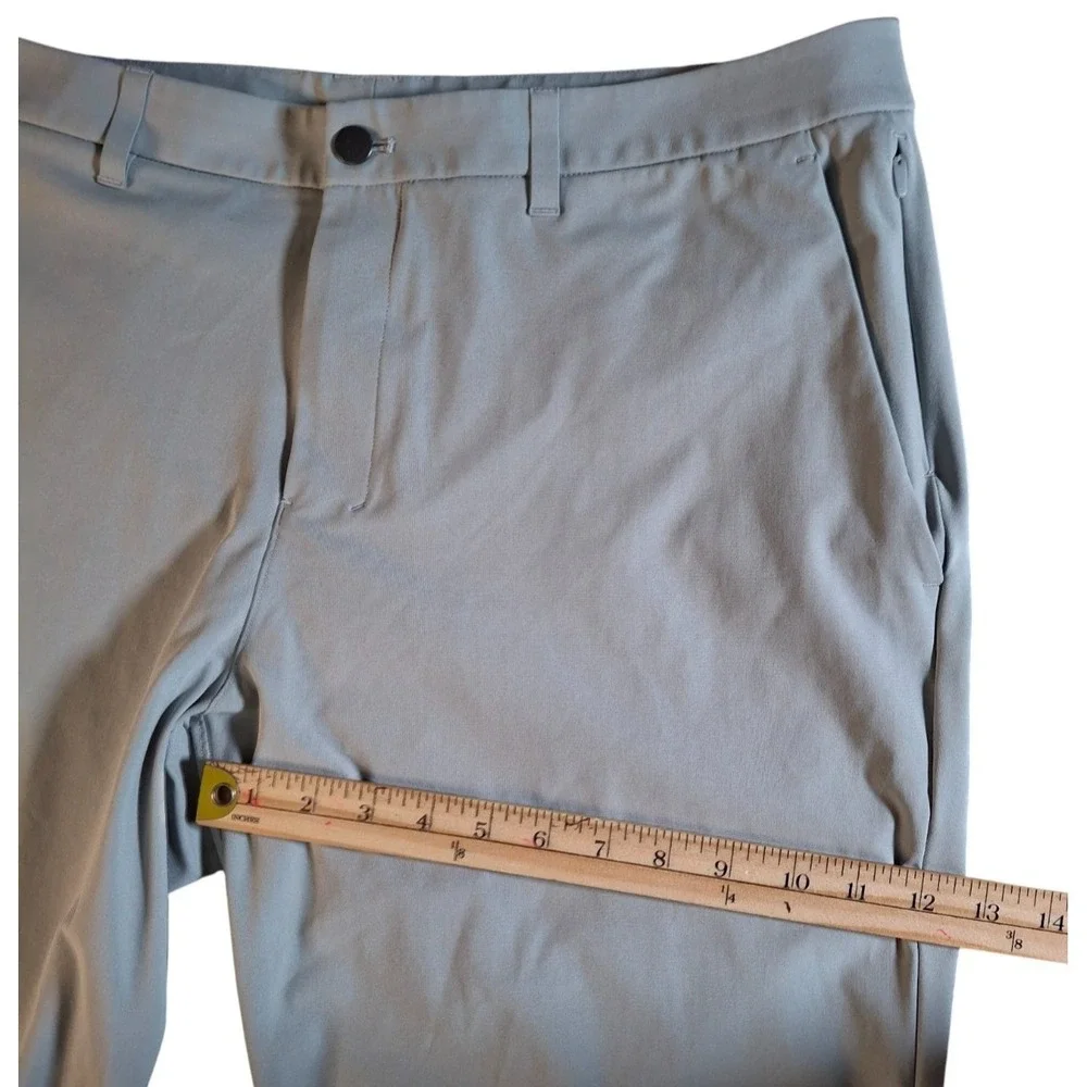 Lululemon ABC Slim Fit Pants Mens 38* (37x32) Warpstreme Gray Trouser LM5AR0T.02
